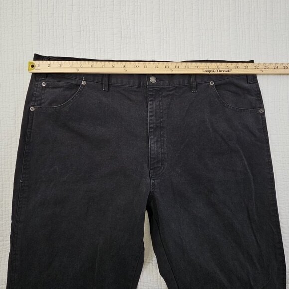 Dickies Men's 44x30 Flex Tough Max Technology Stretch Pants Black Straight Leg - Picture 10 of 16